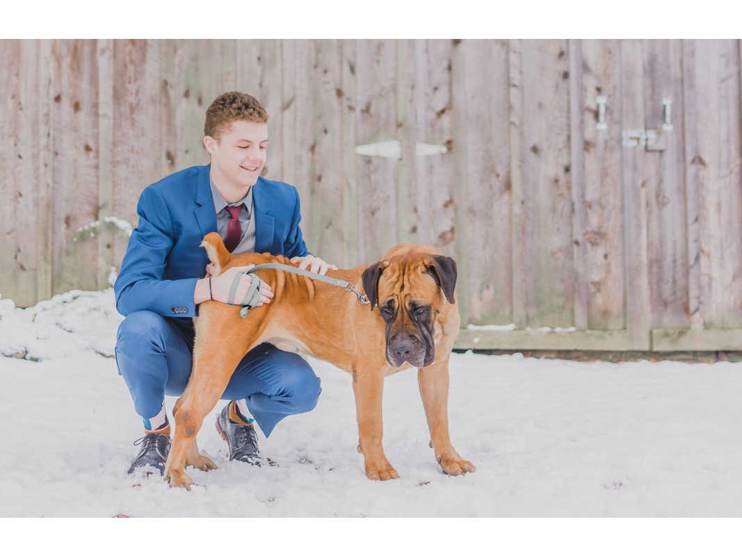 Editorial Portraits with Dog | Edinboro Pa Samantha Zenewicz Photography