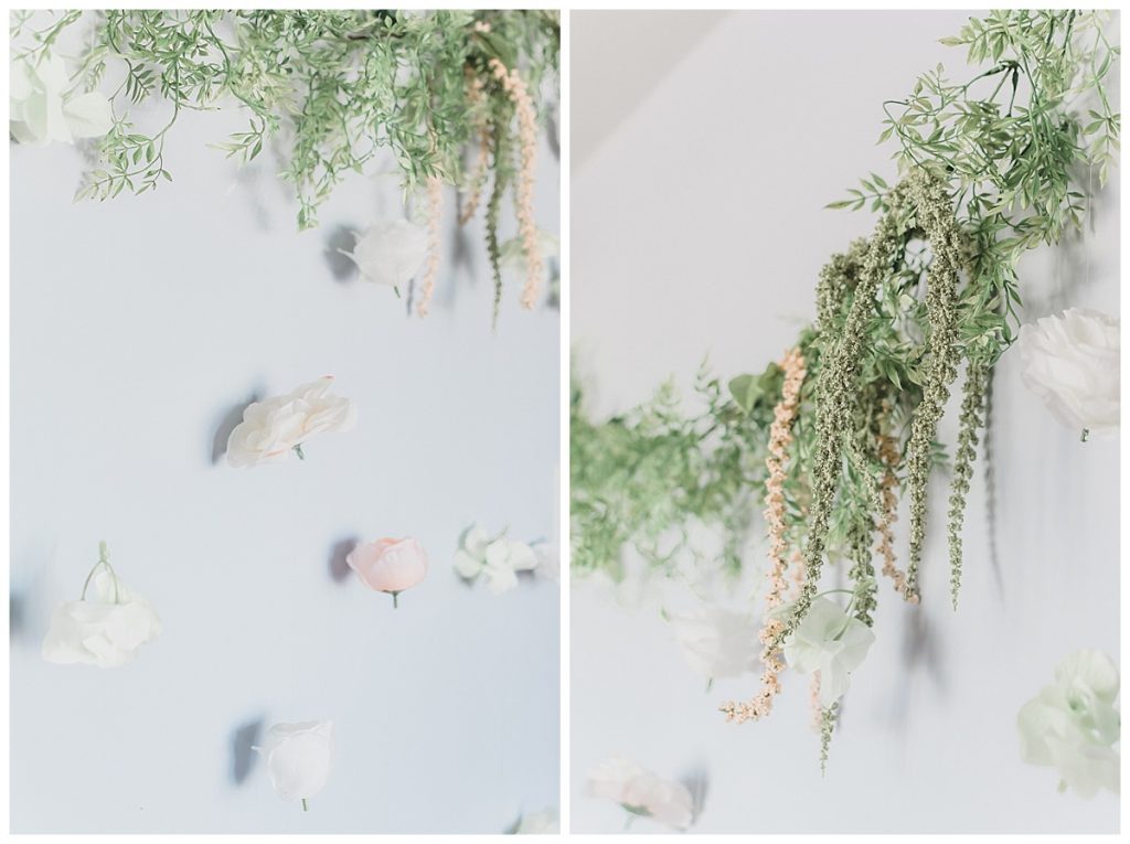 DIY Floral Wedding Backdrop | Samantha Zenewicz Photography