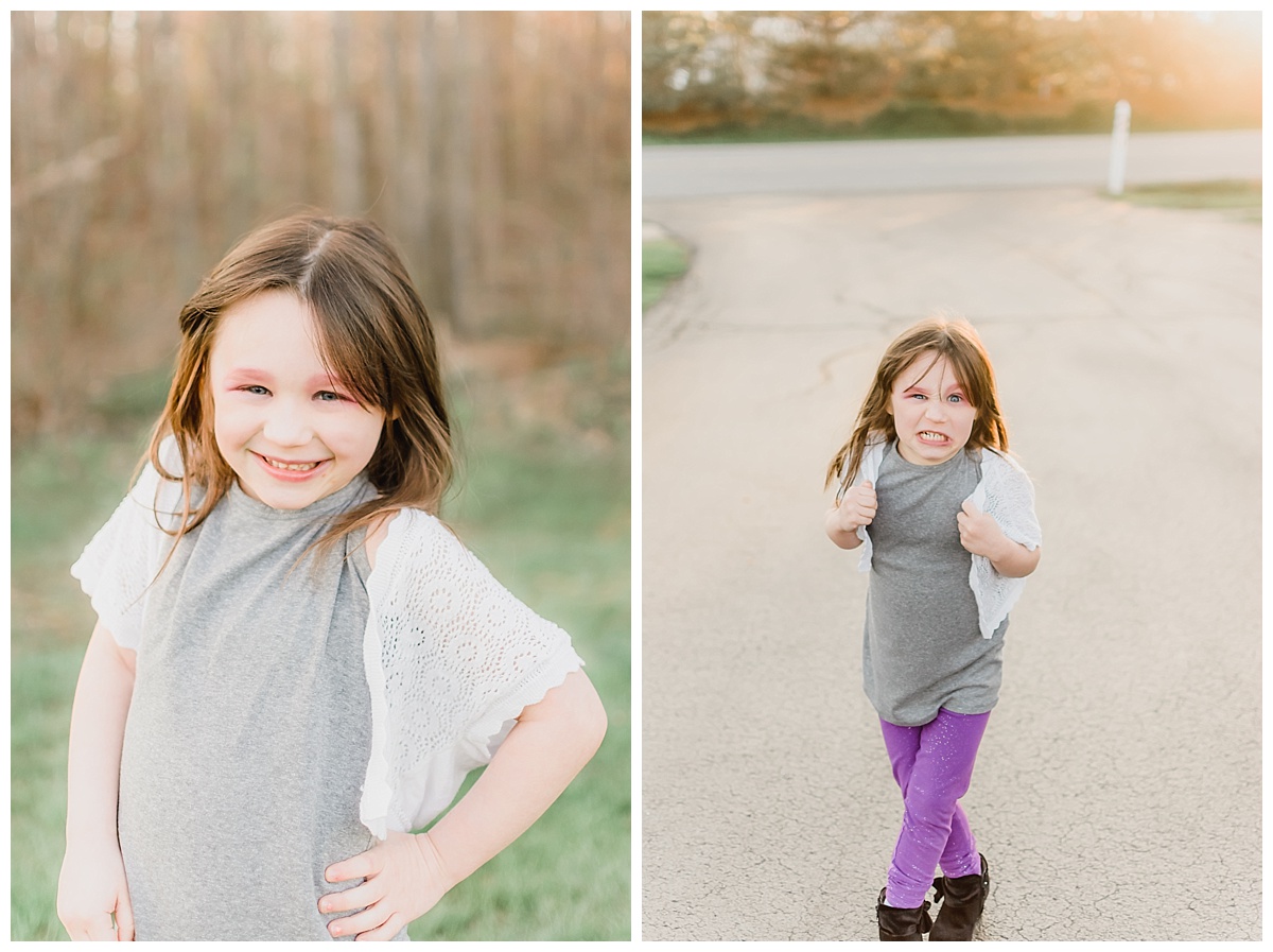 Spring Flower Children Portrait | Erie Pennsylvania Dress Up Portraits | Samantha Zenewicz Photography