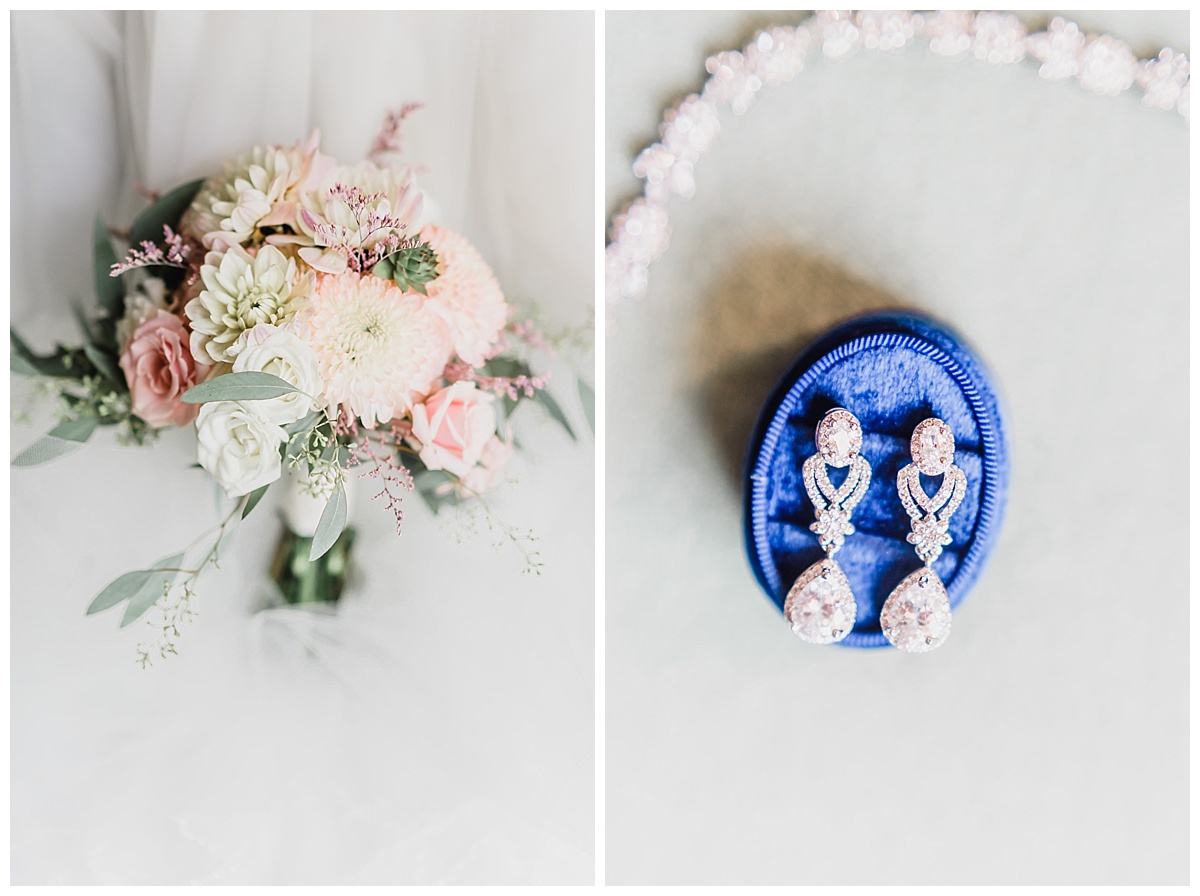 A Navy and Blush Rustic Wedding | Whispering Trees Manor | Edinboro Pennsylvania Wedding | Samantha Zenewicz Photography
