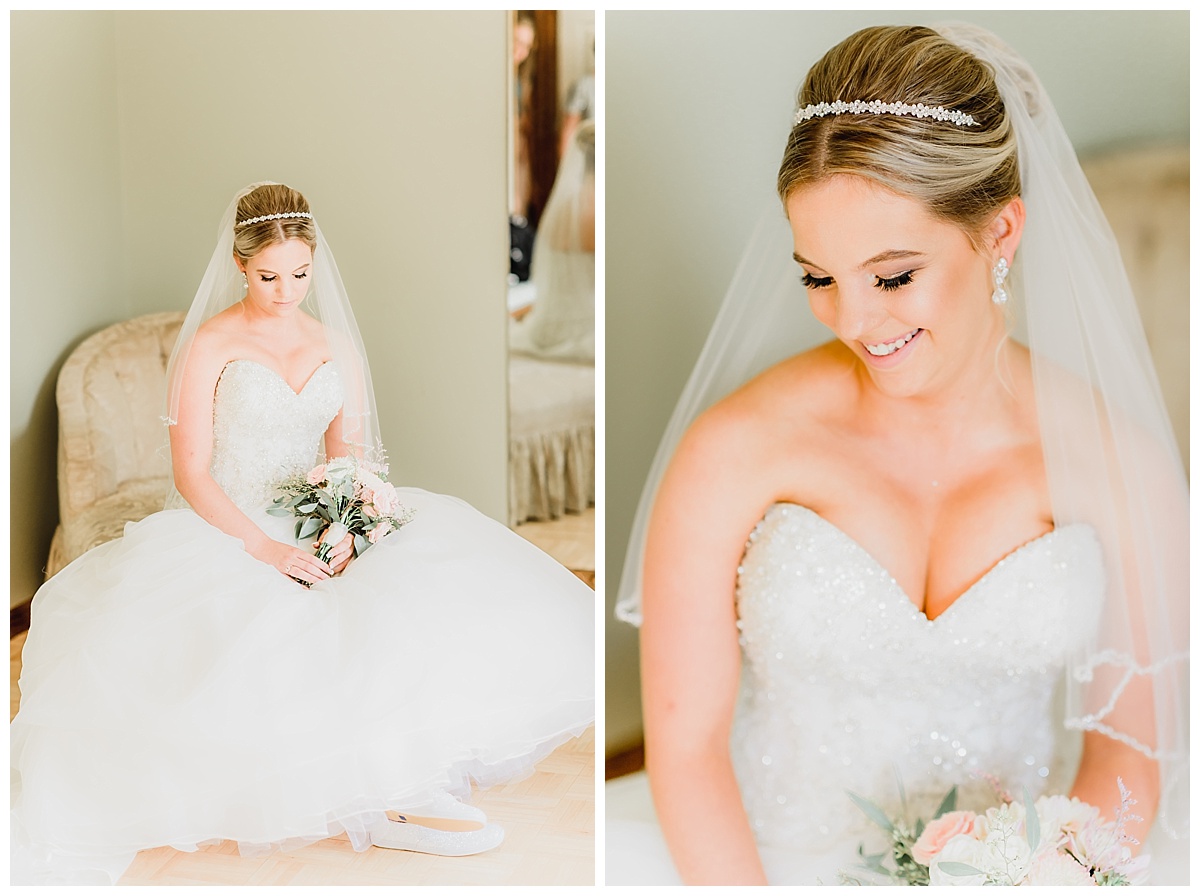 A Navy and Blush Rustic Wedding | Whispering Trees Manor | Edinboro Pennsylvania Wedding | Samantha Zenewicz Photography