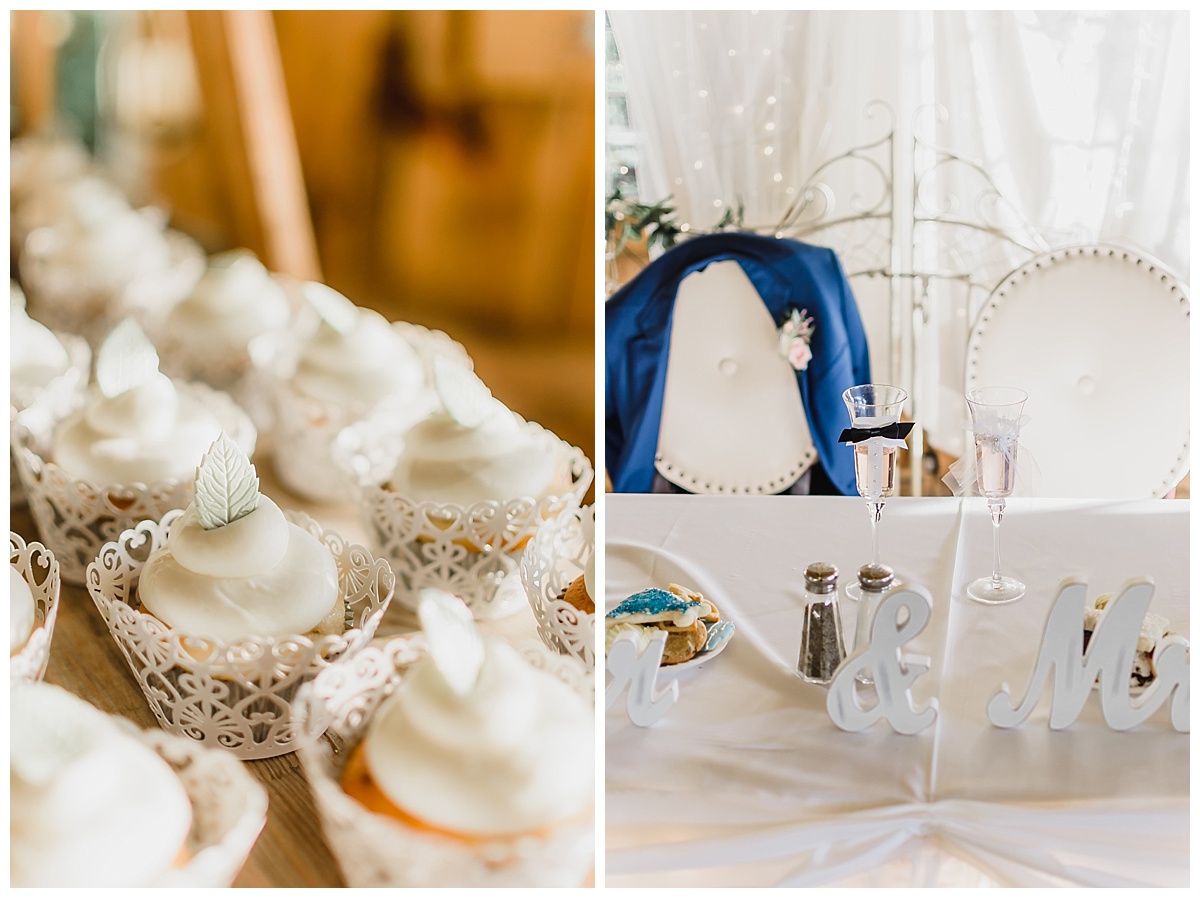 A Navy and Blush Rustic Wedding | Whispering Trees Manor | Edinboro Pennsylvania Wedding | Samantha Zenewicz Photography