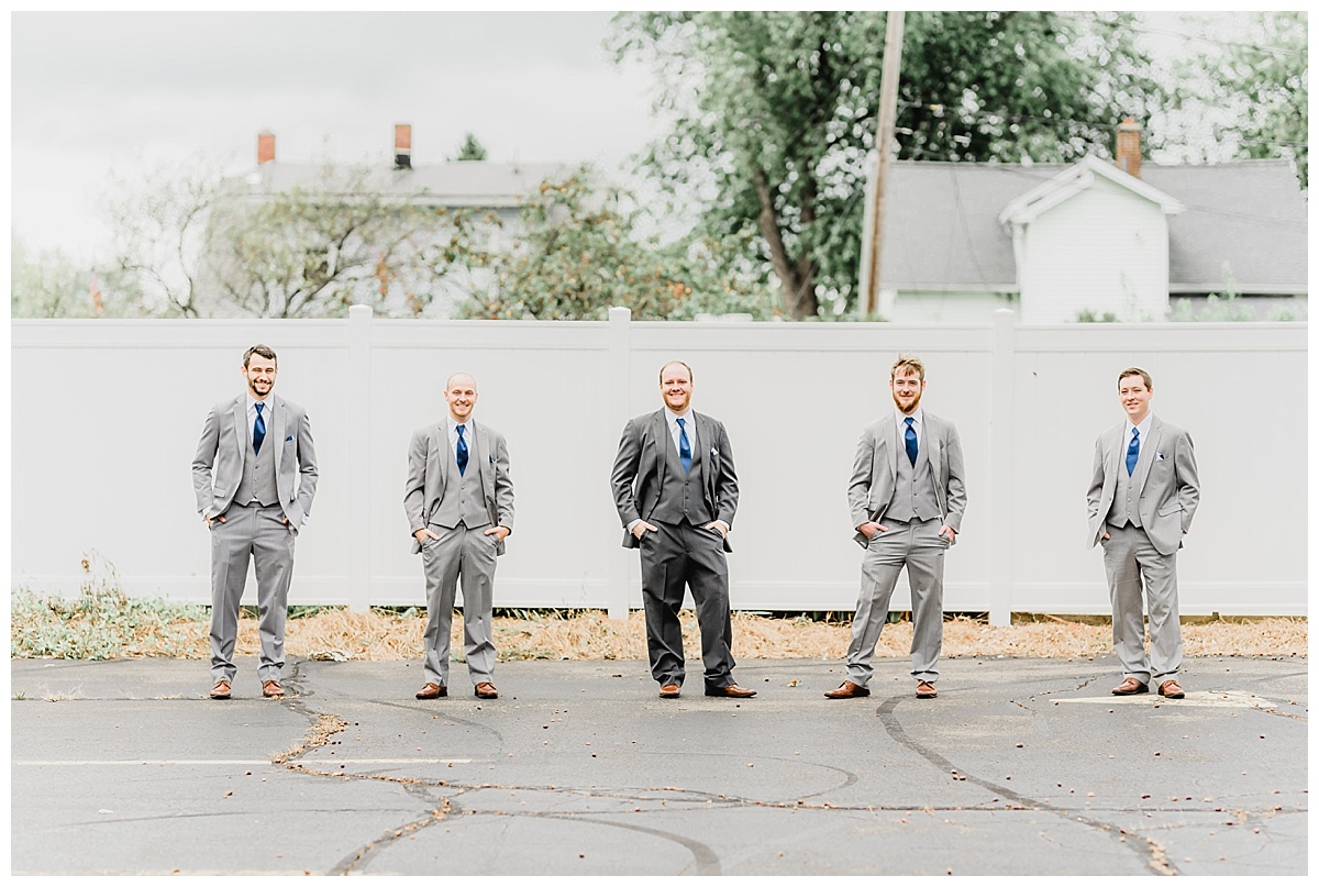 A Navy and Pink Autumn Lake Wedding | Edinboro Pennsylvania | Pennsylvania Wedding Photographer | Samantha Zenewicz Photography