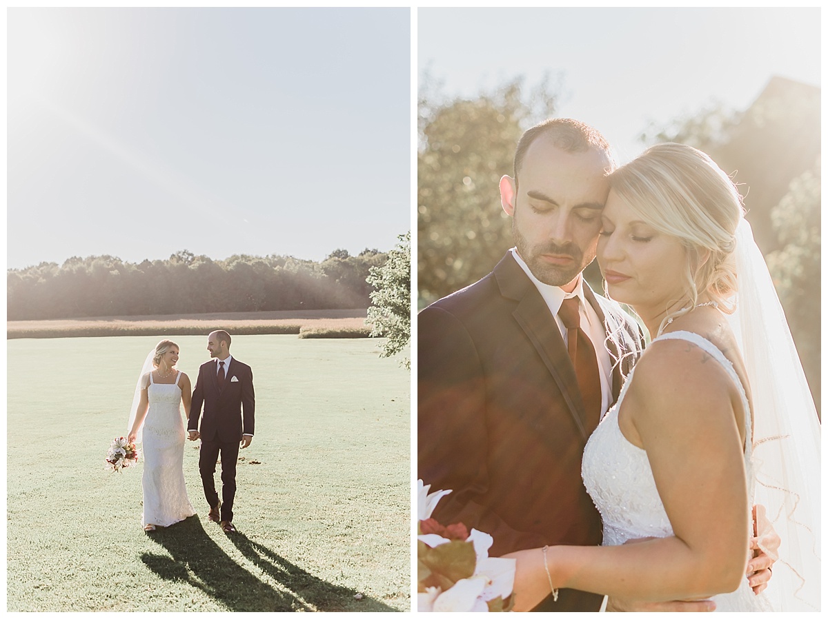 Burgundy and Blue Autumn Wedding | Edinboro Pennsylvania Wedding | Samantha Zenewicz Photography