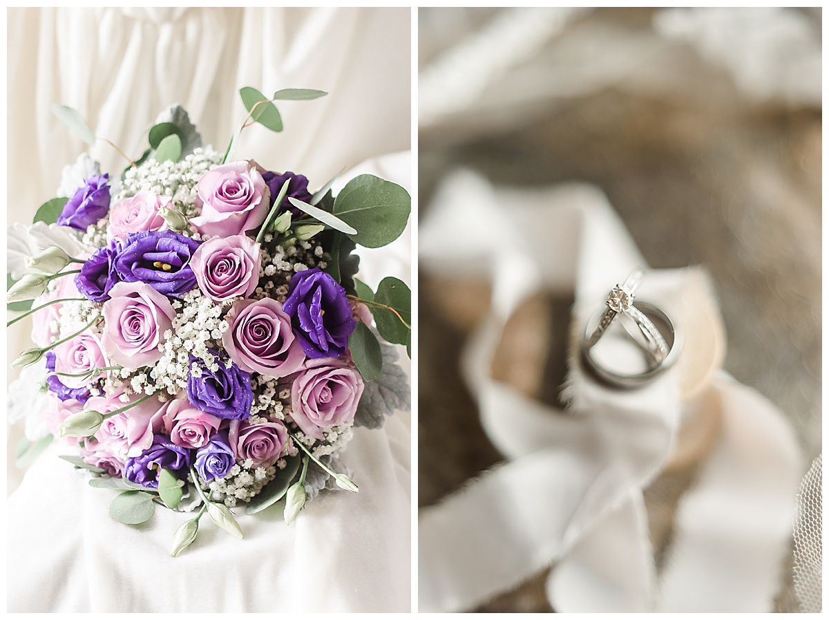Purple Hues | Winter Wedding | Pennsylvania Wedding Photographer | Samantha Zenewicz Photography