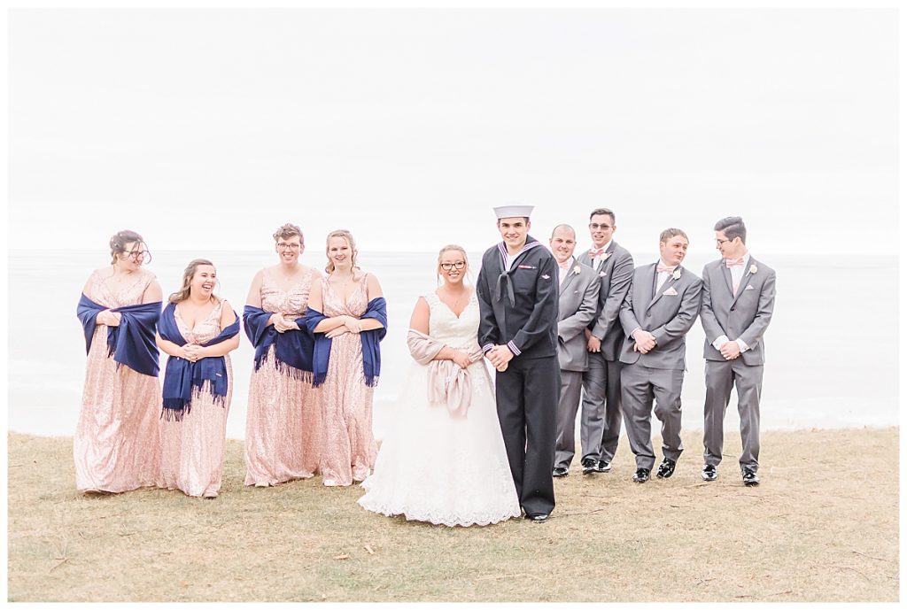 Mr. & Mrs. Foster | Navy & Pink Wedding | Pennsylvania Wedding Photographer | Samantha Zenewicz Photography