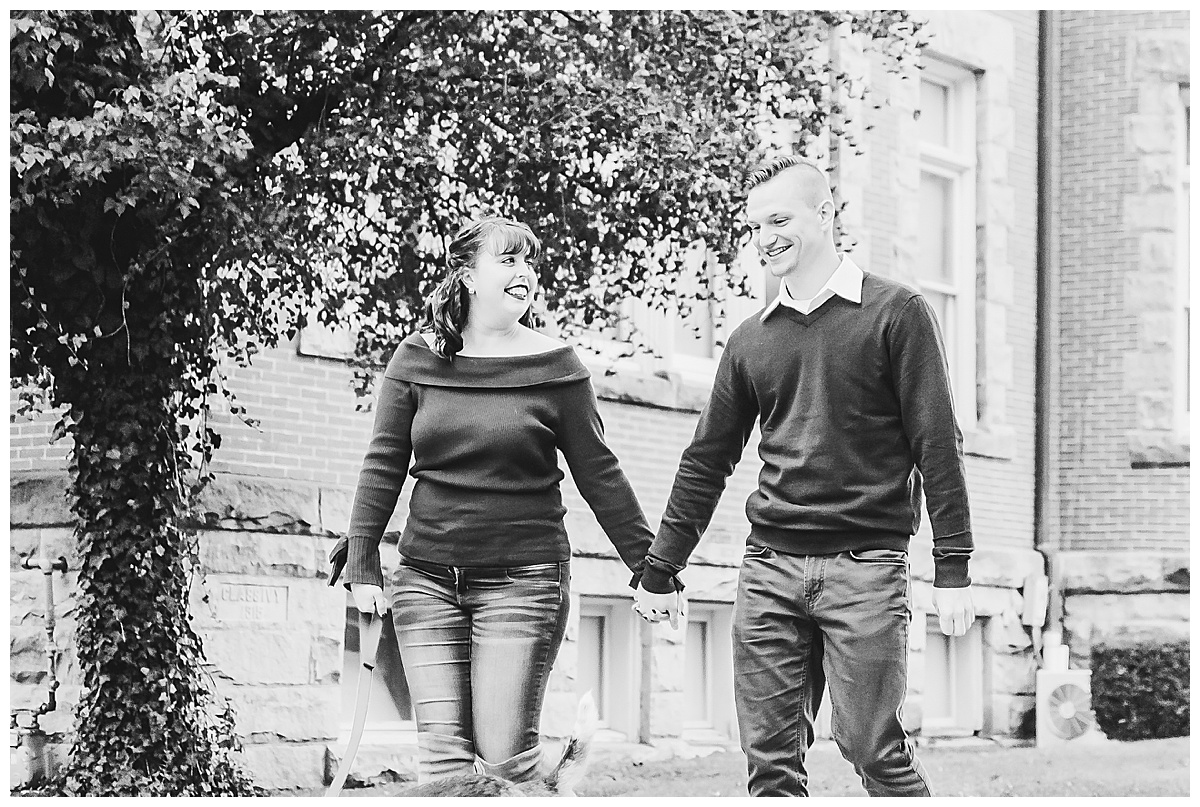 Autumn CSU Alumni Engagement Session | Clarion University Engagement | Samantha Zenewicz Photography