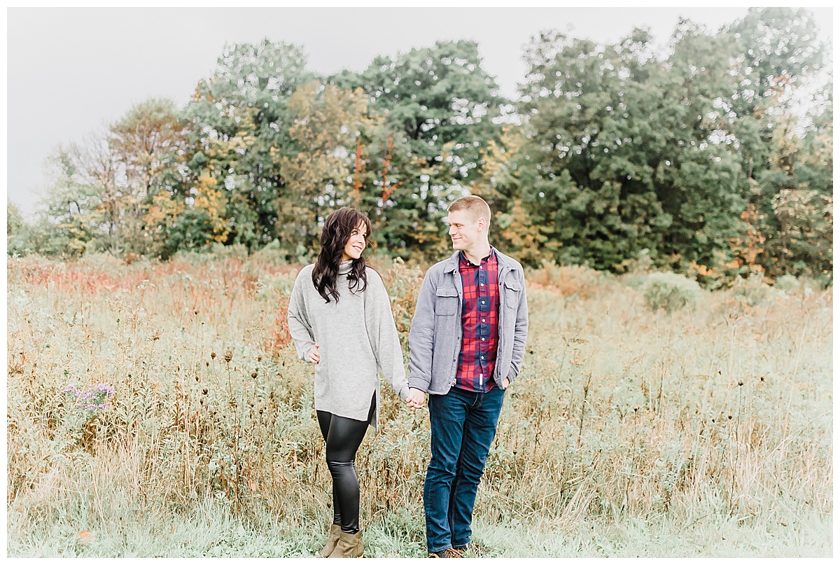 An Autumn Picnic Engagement Session | Erie Pa Engagement | Samantha Zenewicz Photography