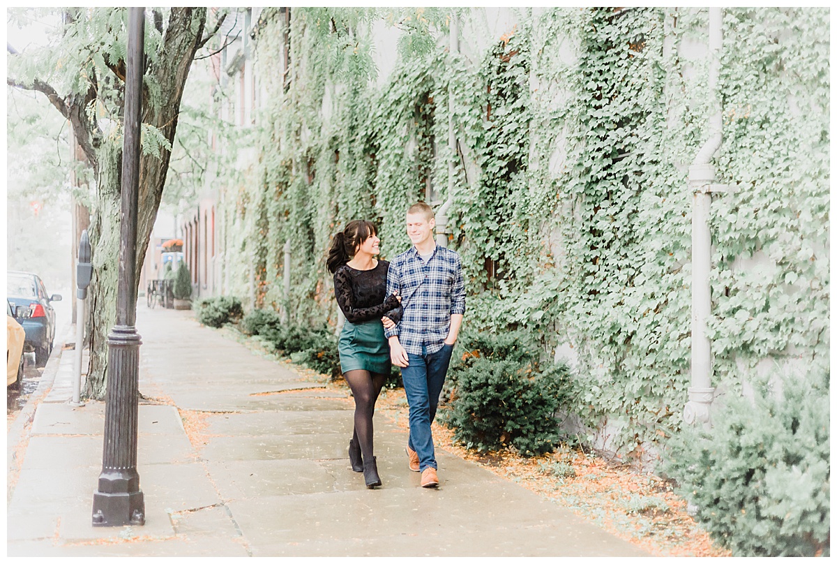 An Autumn Picnic Engagement Session | Erie Pa Engagement | Samantha Zenewicz Photography
