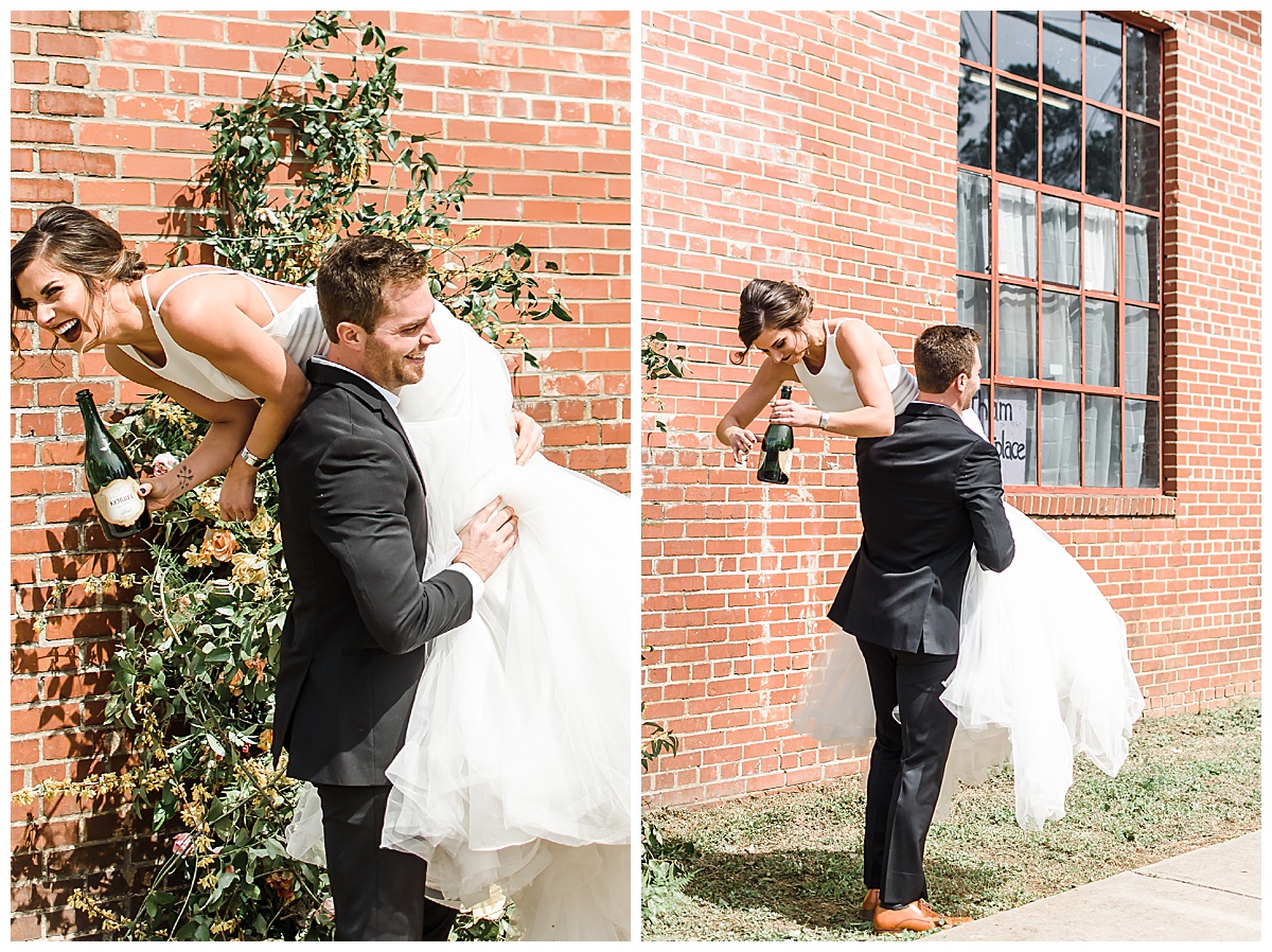 Black & Blue Edgy Glam Wedding | Forest Hall Chatham Mills Wedding | North Carolina Wedding | Samantha Zenewicz Photography