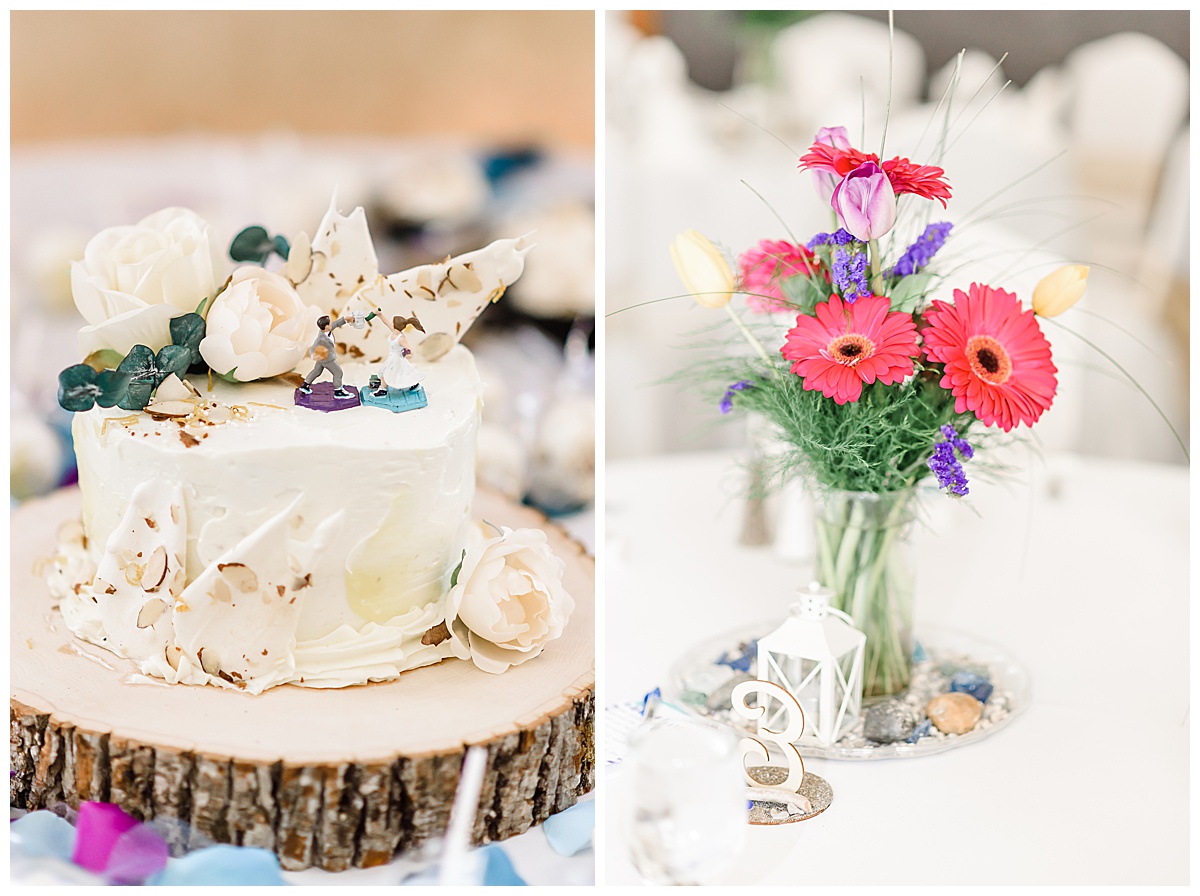 A Teal & Purple Train Station Wedding | Erie Pennsylvania Wedding | Pennsylvania Wedding Photographer | Samantha Zenewicz Photography