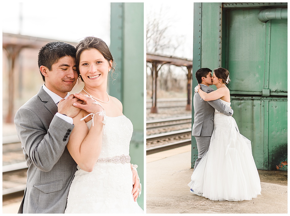 A Teal & Purple Train Station Wedding | Erie Pennsylvania Wedding | Pennsylvania Wedding Photographer | Samantha Zenewicz Photography