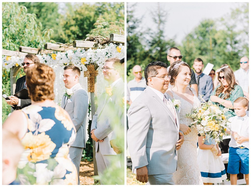 A Yellow Summer Wedding in Edinboro | Pennsylvania Wedding Photographer | Samatha Zenewicz Photography