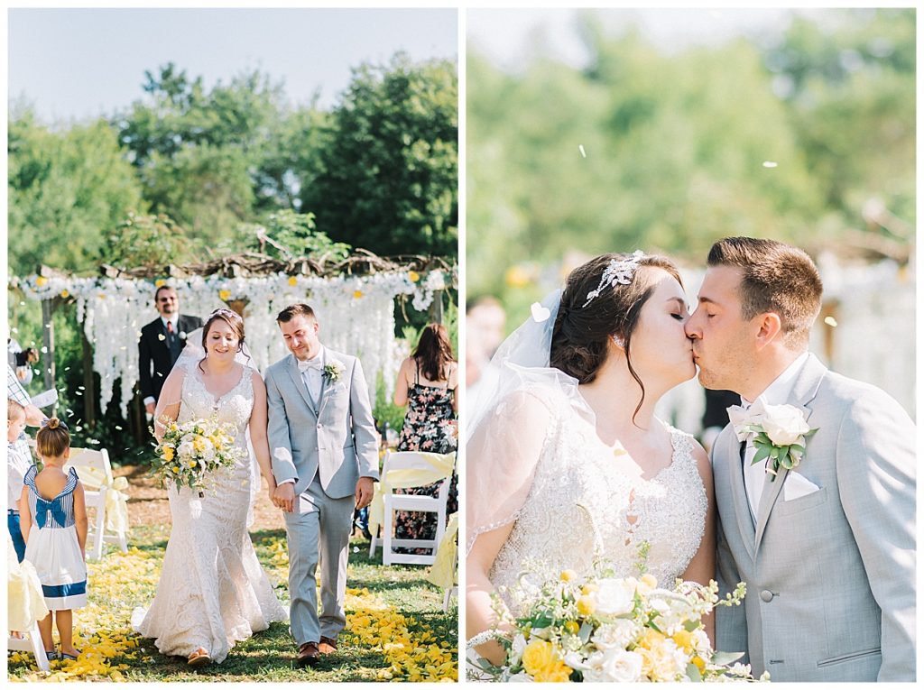A Yellow Summer Wedding in Edinboro | Pennsylvania Wedding Photographer | Samatha Zenewicz Photography