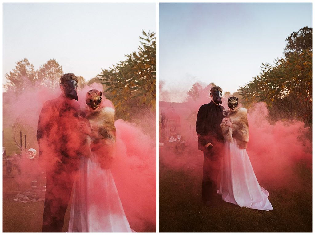 Halloween Styled Shoot | Wedding Inspiration | Spooky Romance