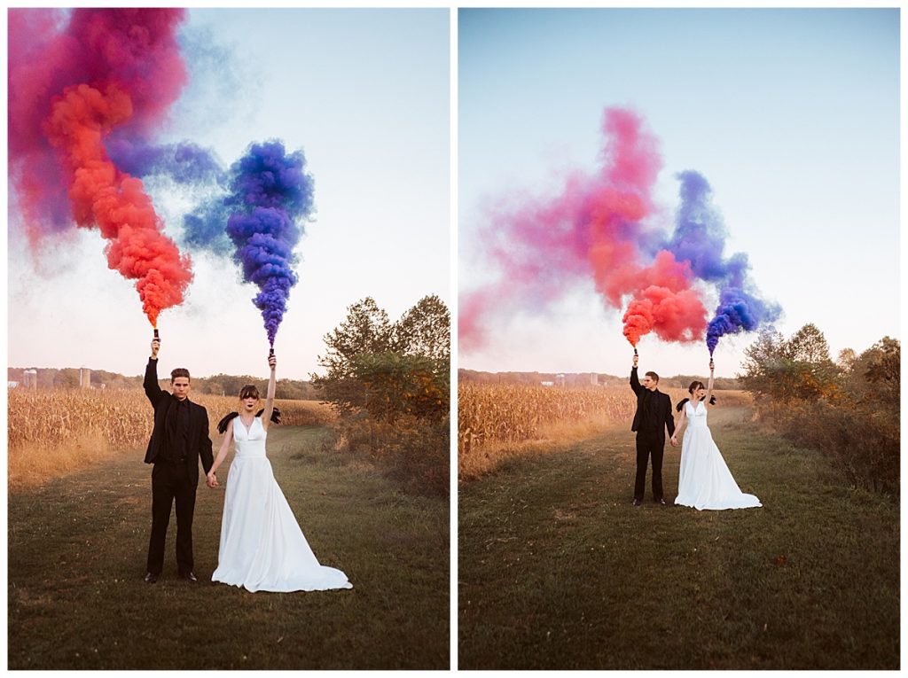 Halloween Styled Shoot | Wedding Inspiration | Spooky Romance