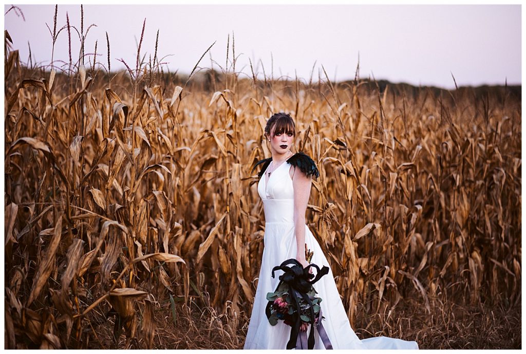 Halloween Styled Shoot | Wedding Inspiration | Spooky Romance