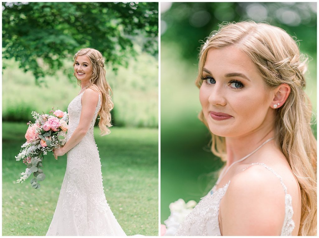 Blue Summer Backyard Wedding | Corry Pennsylvania Wedding | Samantha Zenewicz Photographer