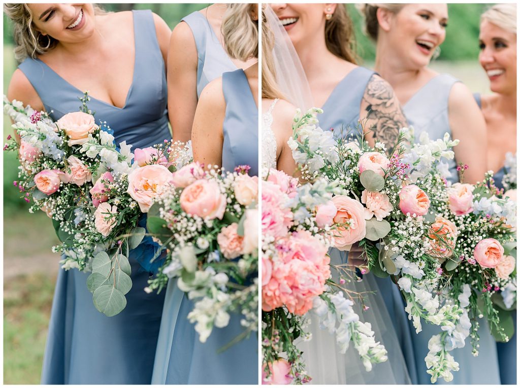 Blue Summer Backyard Wedding | Corry Pennsylvania Wedding | Samantha Zenewicz Photographer