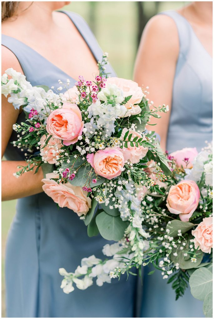 Blue Summer Backyard Wedding | Corry Pennsylvania Wedding | Samantha Zenewicz Photographer